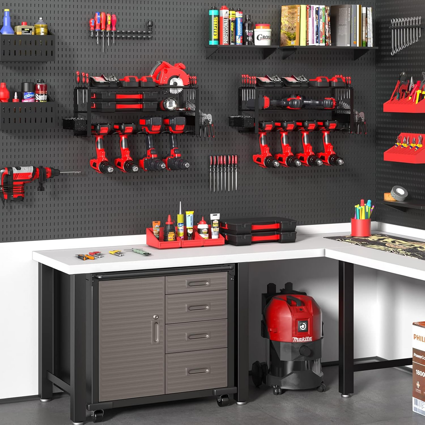 Étagère de garage - GarageOrganizerTool™ - Étagère avancée