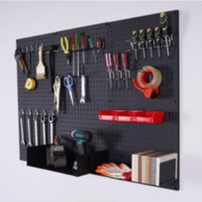 Panneau perforé - BoardWallOrganizer™ - Noir